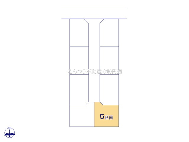 下之一色町の区画図