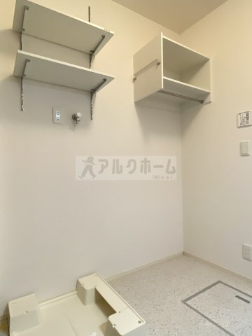 ブリーゼ久宝寺B棟の洗面所