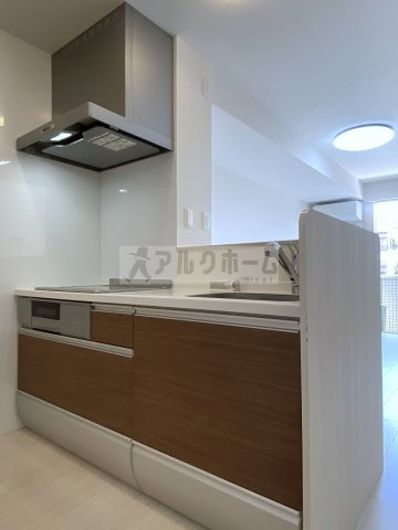 ブリーゼ久宝寺B棟のキッチン