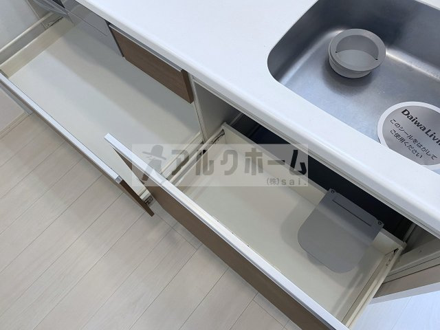 ブリーゼ久宝寺B棟のキッチン