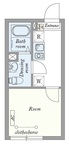 後楽プレイスの間取り|後楽プレイス