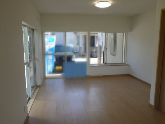 中古戸建　北広島町壬生の居間・リビング