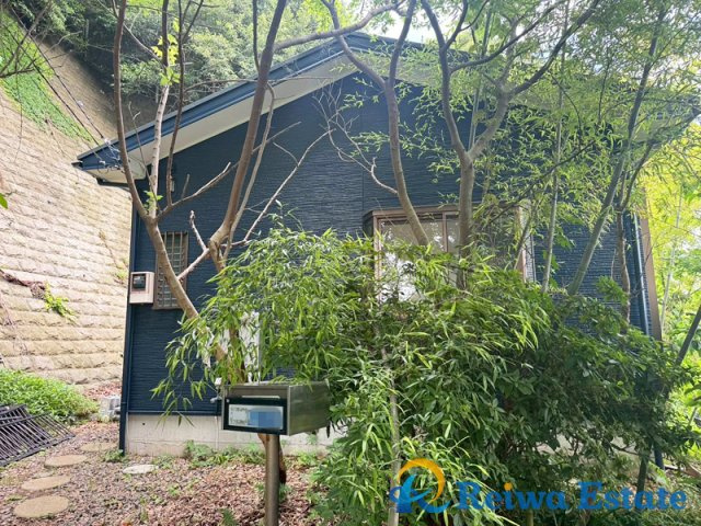 中古戸建　藤沢市大鋸3丁目の外観|緑豊かで涼しげで閑静な住居