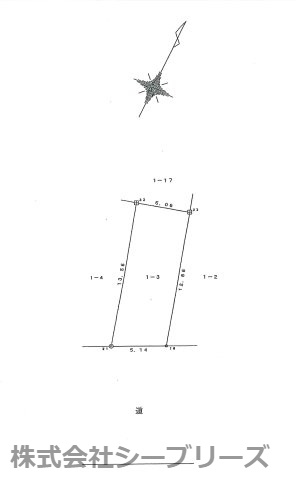 【土地図】 | 平塚3丁目（売地）