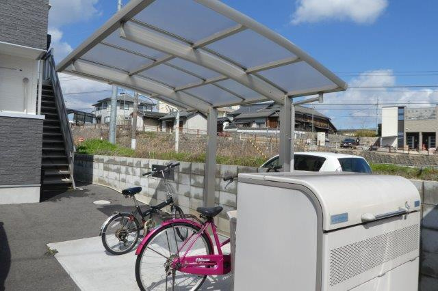 ベルカーサ(1LDK)のその他共用部分|自転車置き場