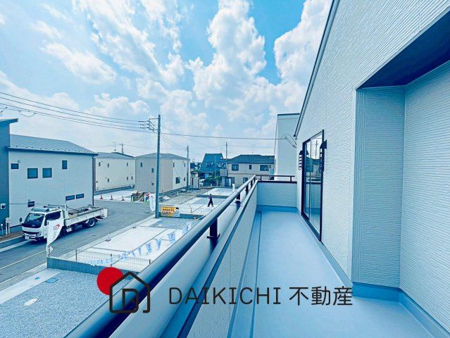【バルコニー】 | 行田市城西第2　リーブルガーデン　新築戸建　全9棟　4号棟