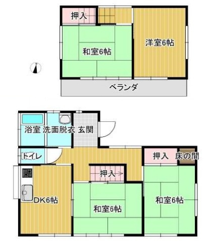 川島町中山　中古戸建て　