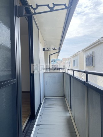 メュールパレ松本2のバルコニー