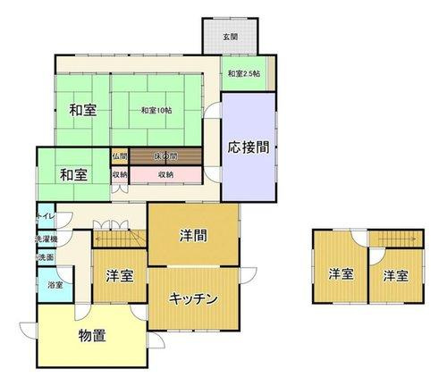 大生院　中古戸建の間取り