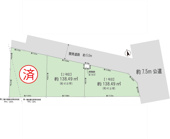 弊社売主物件 東大和市上北台2丁目　売地　【全3区画】の画像