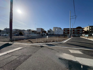 【前面道路含む現地写真】 | 弊社売主物件 東大和市上北台2丁目　売地　【全3区画】