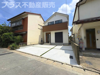 【外観】 | 完成しました。物件内部もご見学頂けます。プラス不動産販売にお任せ下さい。