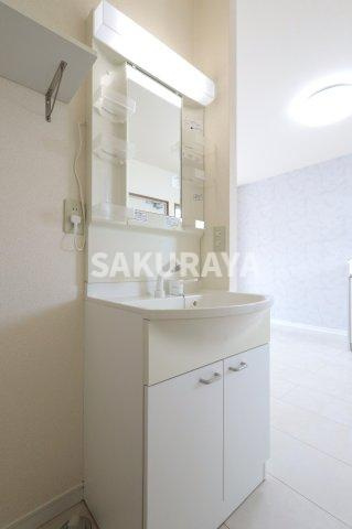 ストークコーポの独立洗面台|2025年7月撮影。