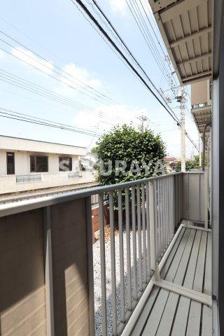 ストークコーポのバルコニー|2025年7月撮影。