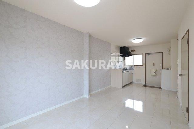 ストークコーポの居間・リビング|2025年7月撮影。