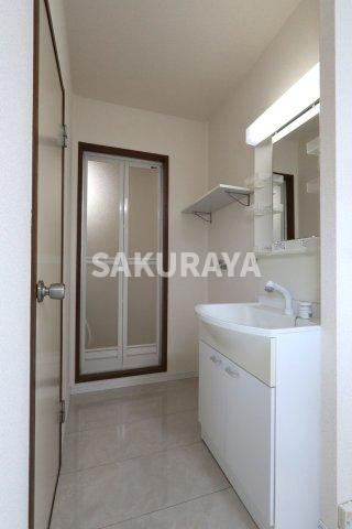 ストークコーポの洗面所|2025年7月撮影。