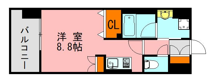 LANDIC　K320の間取り