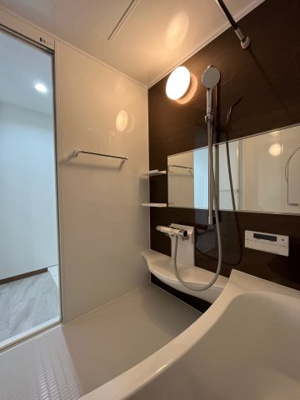 【浴室】 | ライオンズマンション西鈴蘭台第２ | お手入れのしやすいユニットバスです。