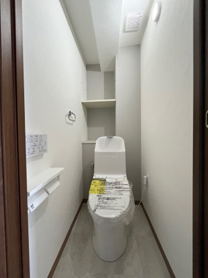 【トイレ】 | ライオンズマンション西鈴蘭台第２ | トイレも新調しておりますので、気持ちよくお使い頂けます。