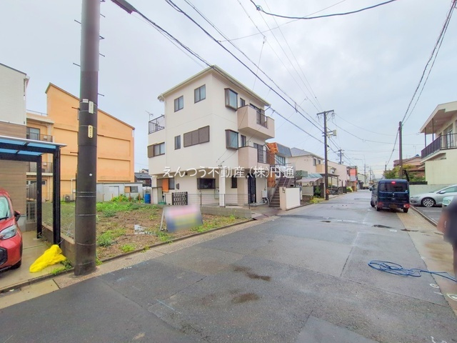 枇杷島4丁目の前面道路含む現地写真