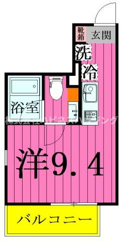 the trias kashiwa～ザトリアスカシワ～の間取り