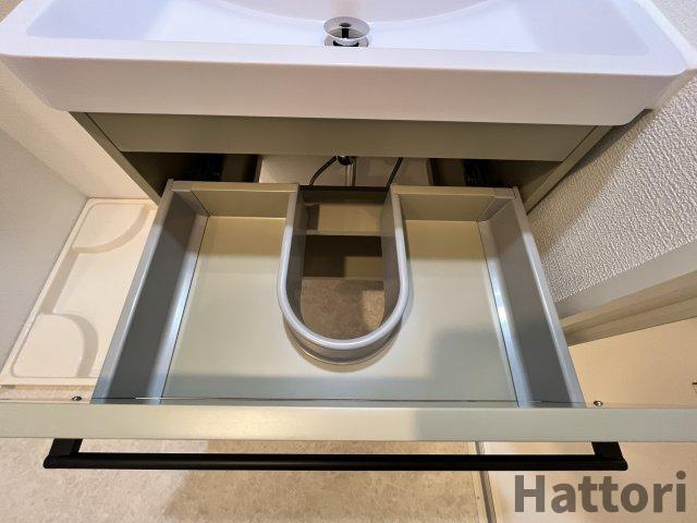 ArtizA緑地公園の独立洗面台