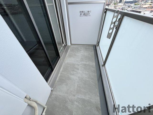 ArtizA緑地公園のバルコニー