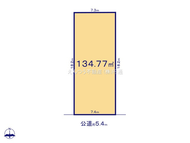天塚町1期の区画図