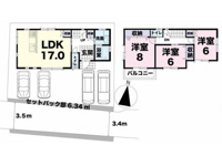 山科区音羽沢町　新築戸建の画像
