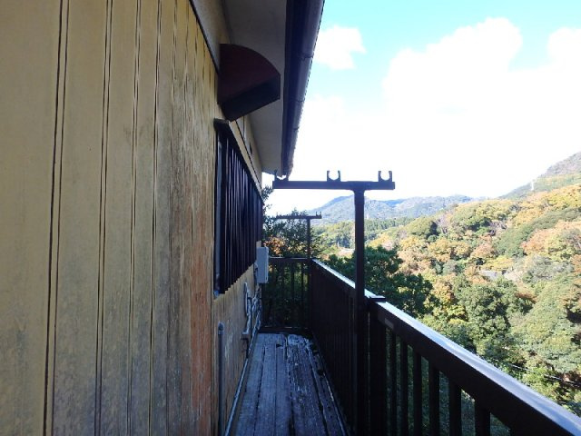 吉野苑平屋建てのバルコニー