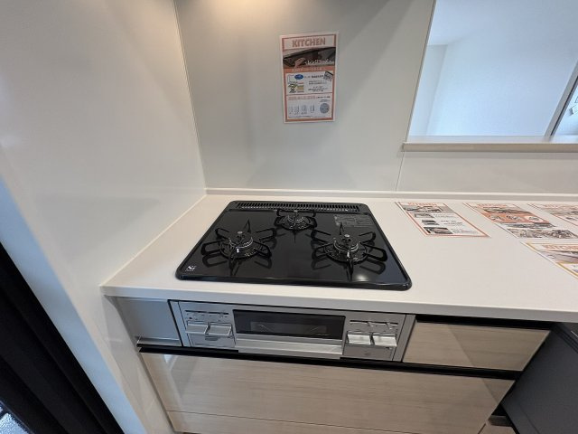 【キッチン】 | 大野城市南ヶ丘6丁目3期　1号棟（全4棟）【仲介手数料無料・0円】 | 施工例。施工例は完成時と異なる場合があります。