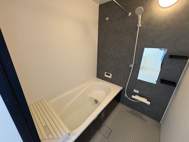 【浴室】 | 大野城市南ヶ丘6丁目3期　2号棟（全4棟）【仲介手数料無料・0円】 | 施工例。浴室です。施工例は完成時と異なる場合があります。