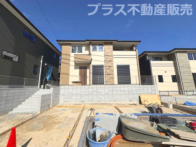 【外観】 | 大野城市南ヶ丘6丁目3期　2号棟（全4棟）【仲介手数料無料・0円】 | 現地写真。同じ物件を見るなら、プラス不動産販売にお任せ下さい。