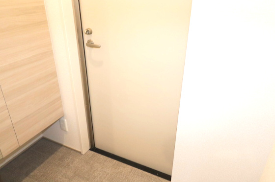 ロータスヒルAの玄関|シンプルで使いやすい玄関です