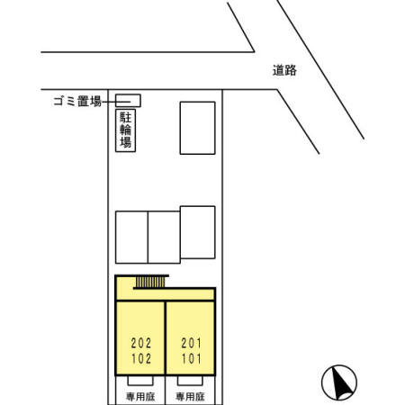 ルミエールの区画図