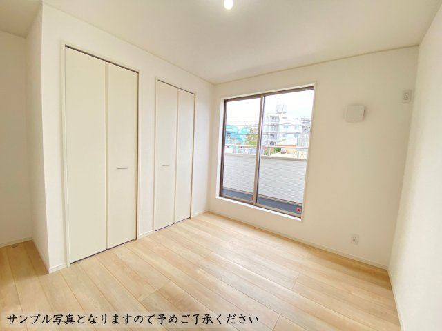 CGうるま市天願第2-3号棟の洋室|サンプル写真となりますので予めご了承ください。