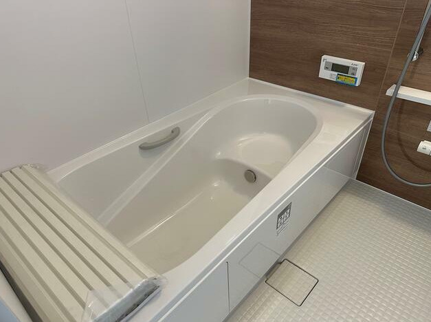 富士市原田滝上　新築戸建　全１棟　A棟の浴室|日々の疲れを癒すお風呂です