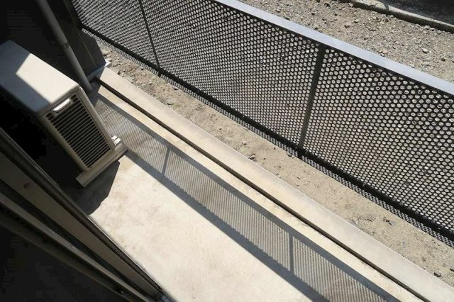 ハイツ空眠のバルコニー