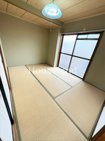 ドリームハイツの居間・リビング|6.0帖の居間です。