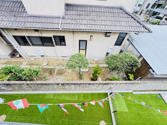 松戸市平賀新築戸建【殿平賀小学校：8分】の展望|バルコニーより南側眺望