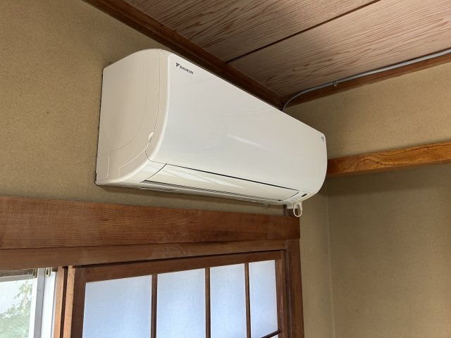 ベイハウスの設備|残置物のエアコン1台あり