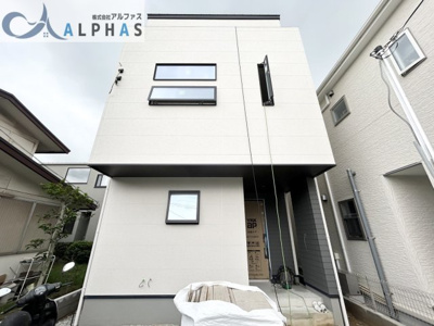 【外観】 | 明石市二見町福里　新築戸建 | 現地写真♪建築工事中♪