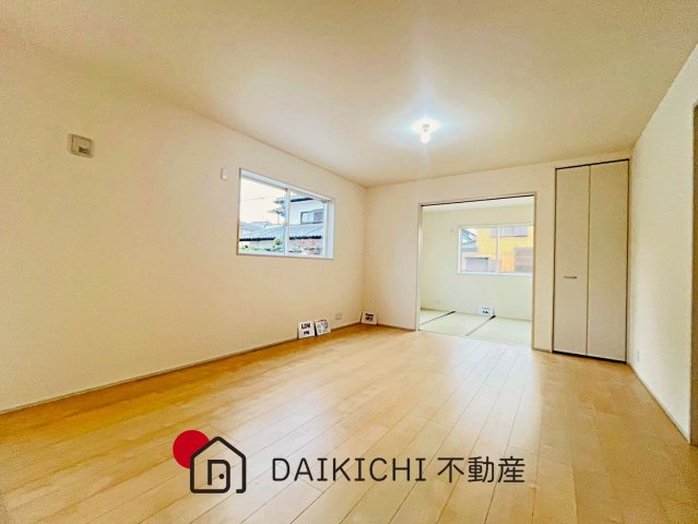 【居間・リビング】 | 鴻巣人形3丁目　リーブルガーデン　新築戸建　全1棟　1号棟