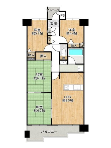 ネオハイツ姫路アメニティ228