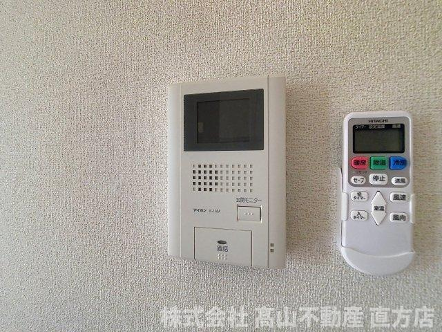 直方市大字上頓野のアパートのセキュリティ
