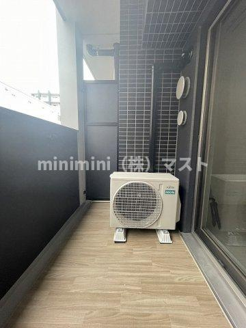 プレサンス桜川グロワールのバルコニー