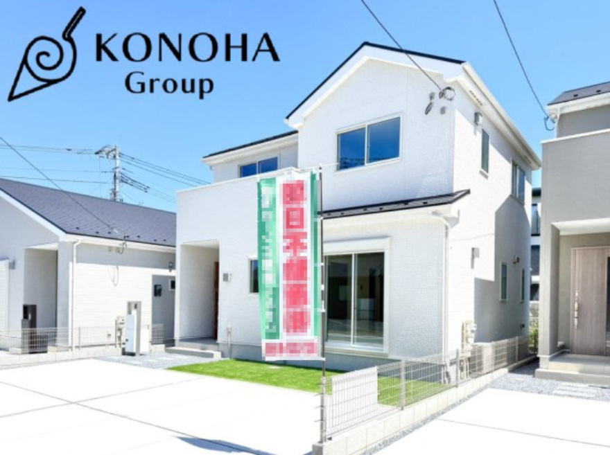 【中古戸建】高崎市新町の外観|■外観｜陽だまりのリビング、家事らくキッチンのお家、ついに完成！永く住むほどに愛着を深める、味わい豊かなデザインです。完成したばかりの新築を、一度ご覧になってみませんか？