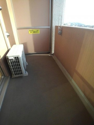 【バルコニー】 | ラフィネ　ロジュマン | 広々としたバルコニーです