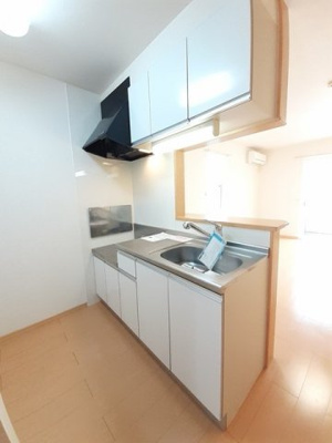 【キッチン】 | エヴァーグリーンＣ | きれいなキッチンです