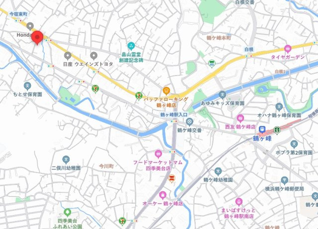 ウィステリア鶴ヶ峰の地図